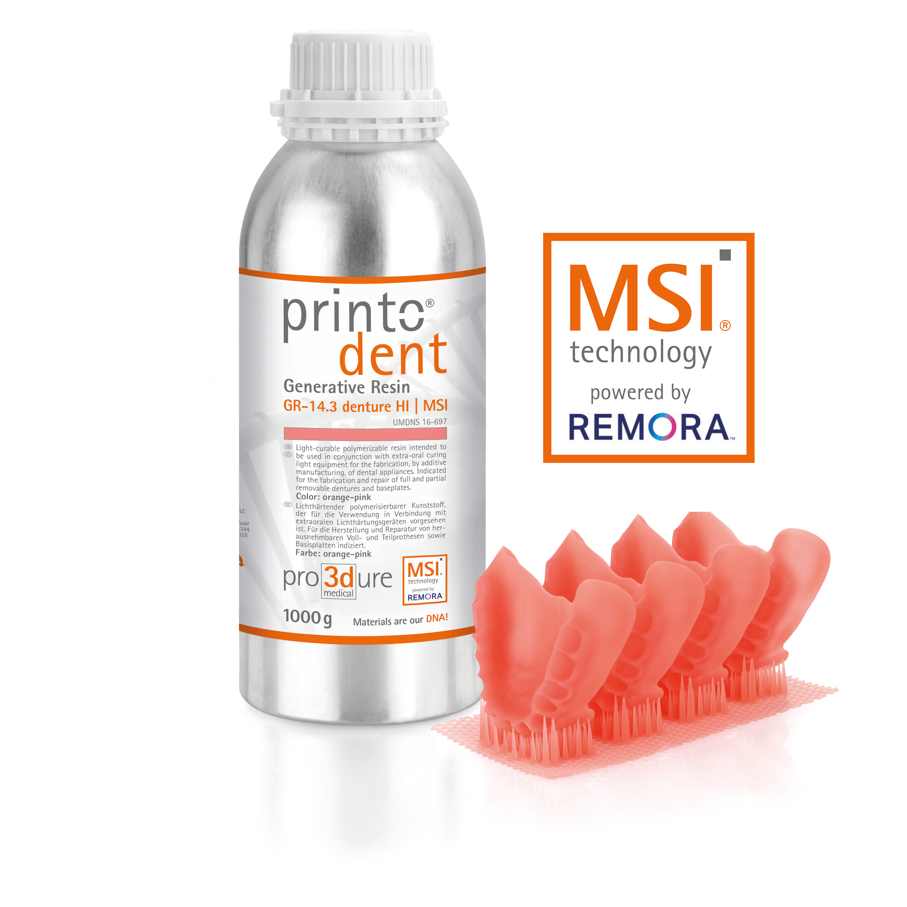 printodent® GR-14.3 denture HI | MSI